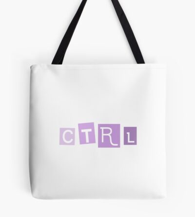 Sza Purple Ctrl Aesthetic Tote Bag