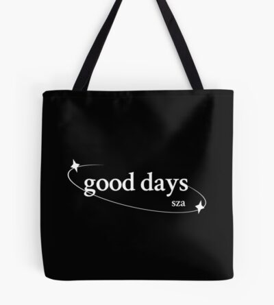 Sza Good Days Minimal Aesthetic Tote Bag