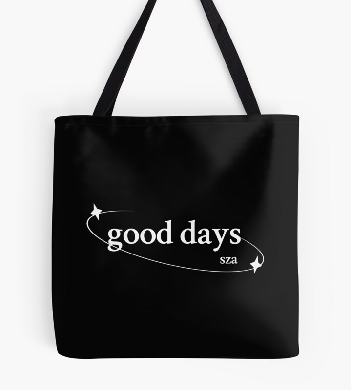 Sza Good Days Minimal Aesthetic Tote Bag