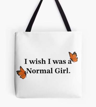 Sza Normal Girl Lyric Design Tote Bag