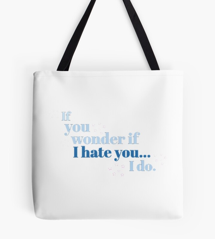 Sza If You Wonder If I Hate You Tote Bag