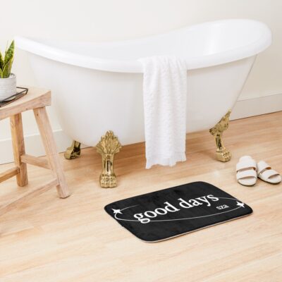 Alternative view of Sza Good Days Minimal Aesthetic Bath Mat