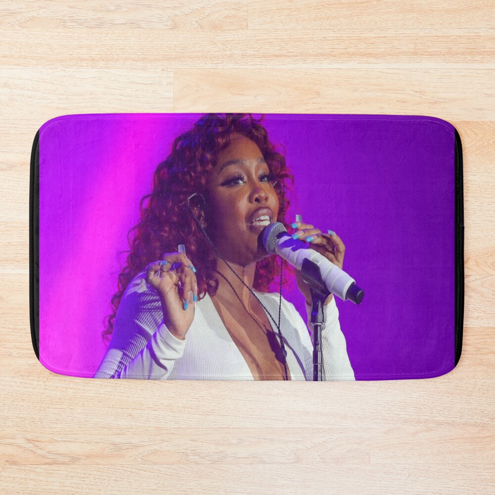 Sza Concert Tour Graphic Bath Mat