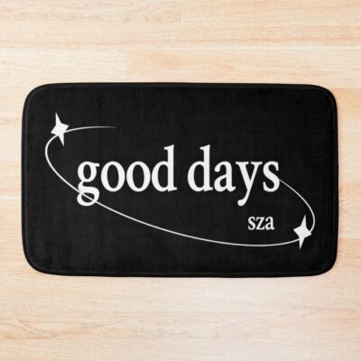 Sza Good Days Minimal Aesthetic Bath Mat