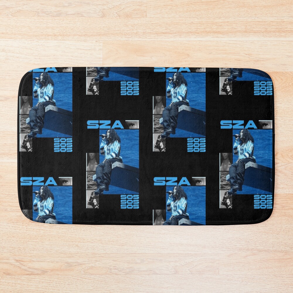 Sza Sos Vintage Graphic Edition Bath Mat
