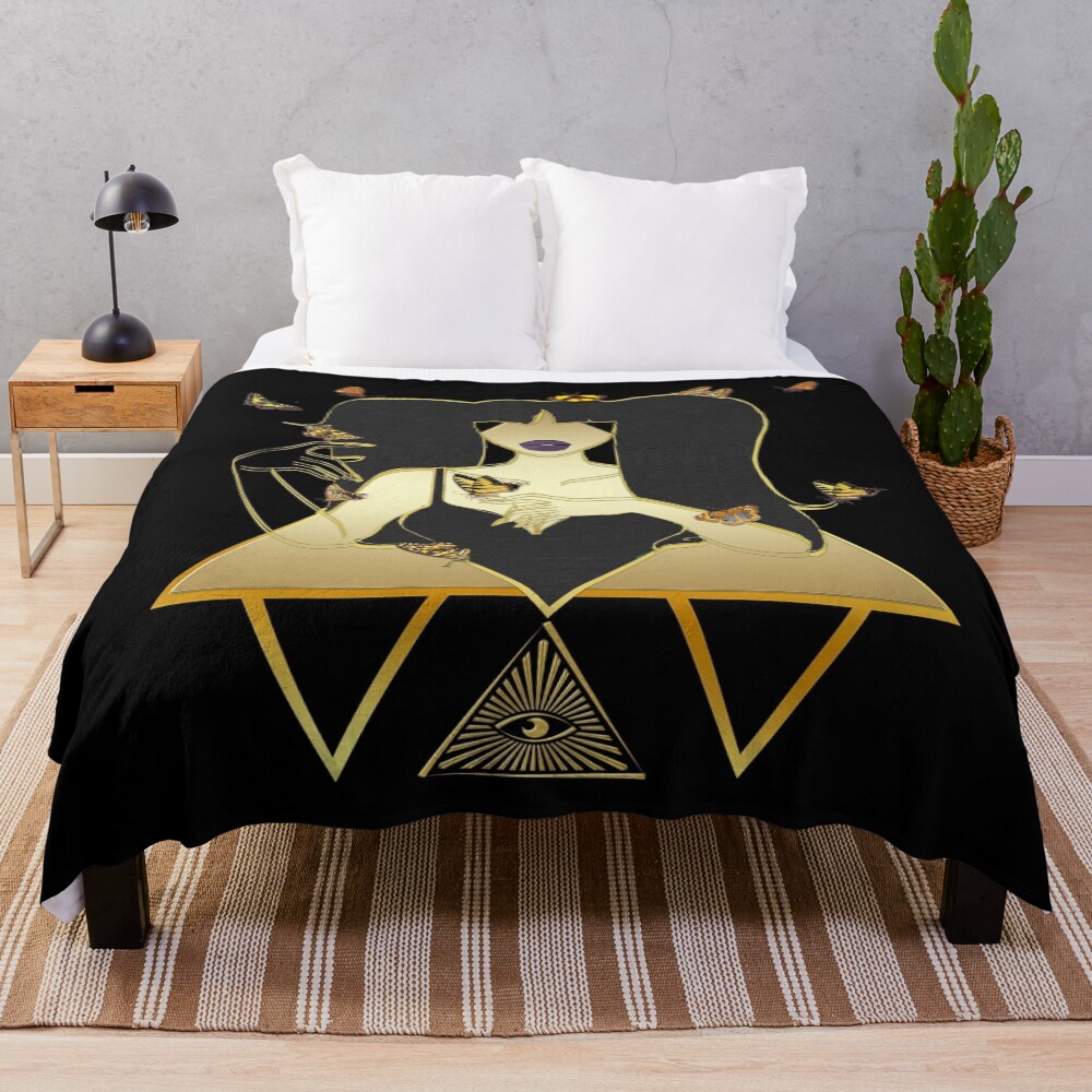 Ctrl Album Style Sza Throw Blanket