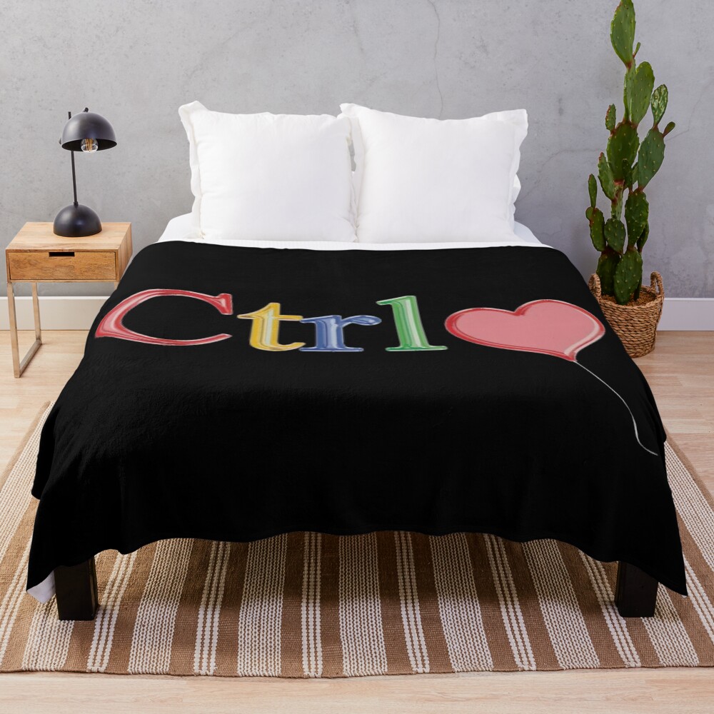 Sza Ctrl Five Year Anniversary Throw Blanket