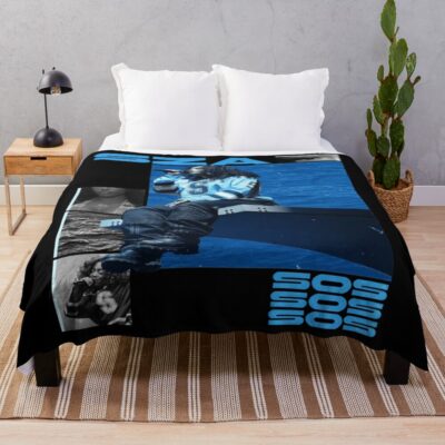 Sza Sos Vintage Graphic Edition Throw Blanket