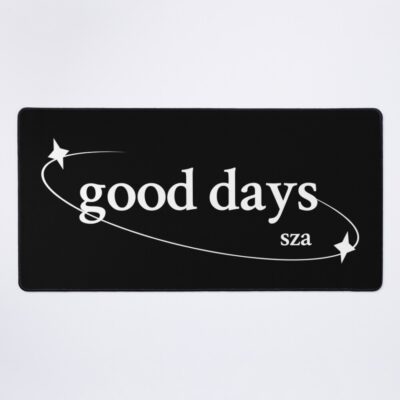 Sza Good Days Minimal Aesthetic Mouse Pad