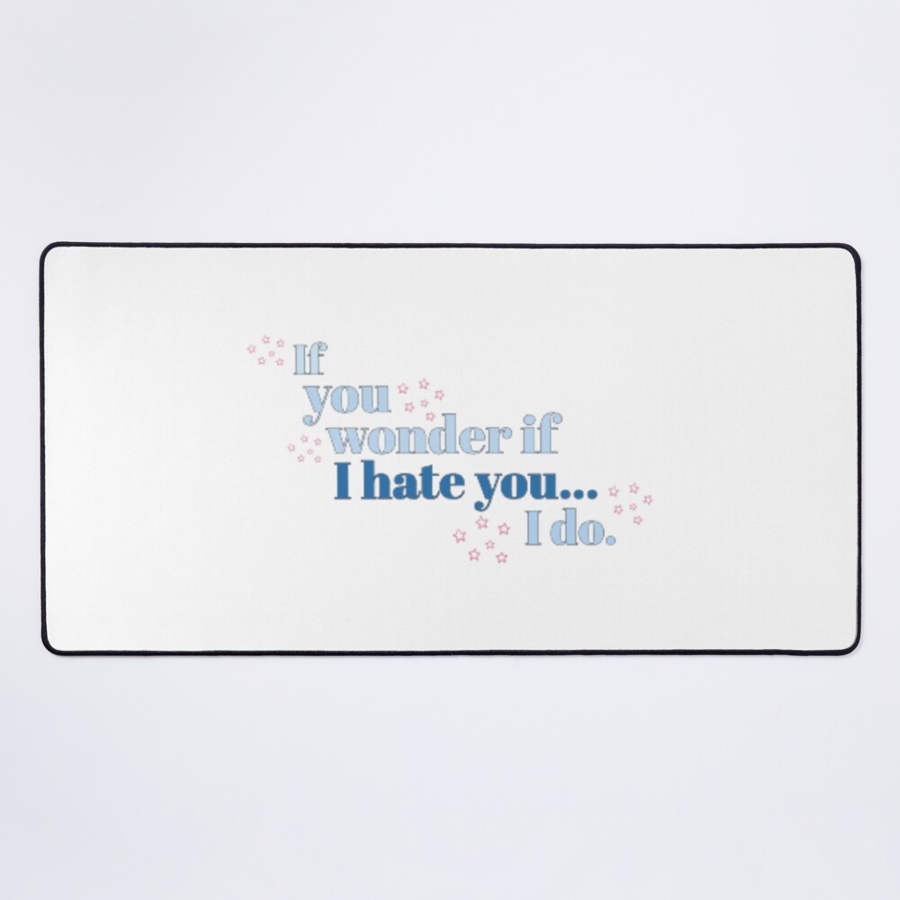 Sza If You Wonder If I Hate You Mouse Pad