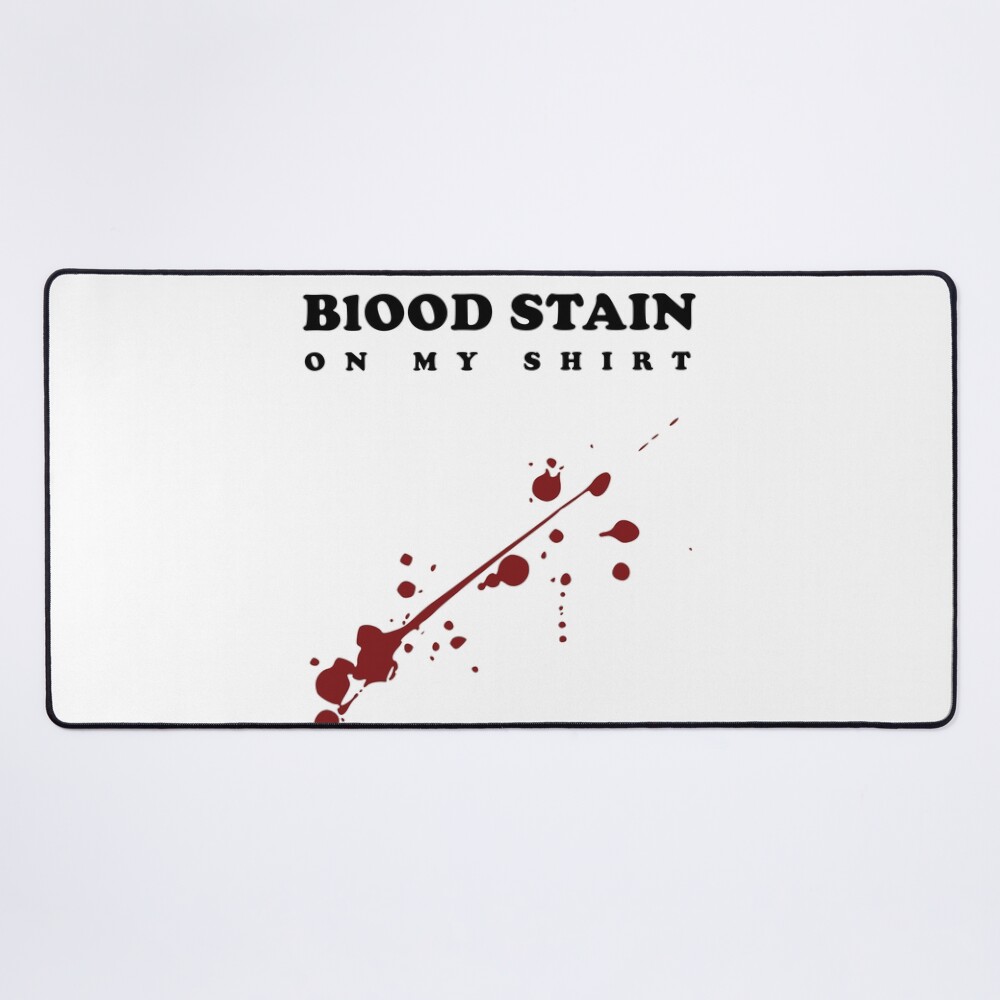Sza Blood Stain On My Shirt Lyric Mouse Pad
