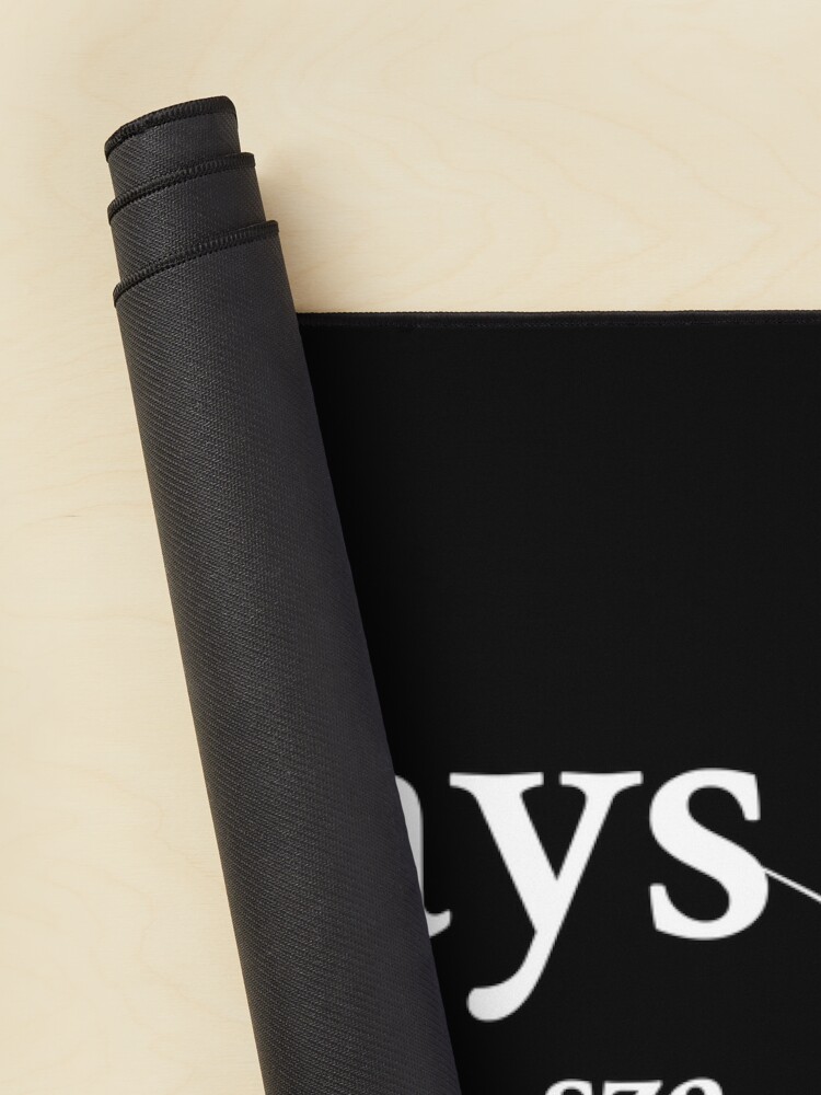 Sza Good Days Minimal Aesthetic Mouse Pad - Image 2