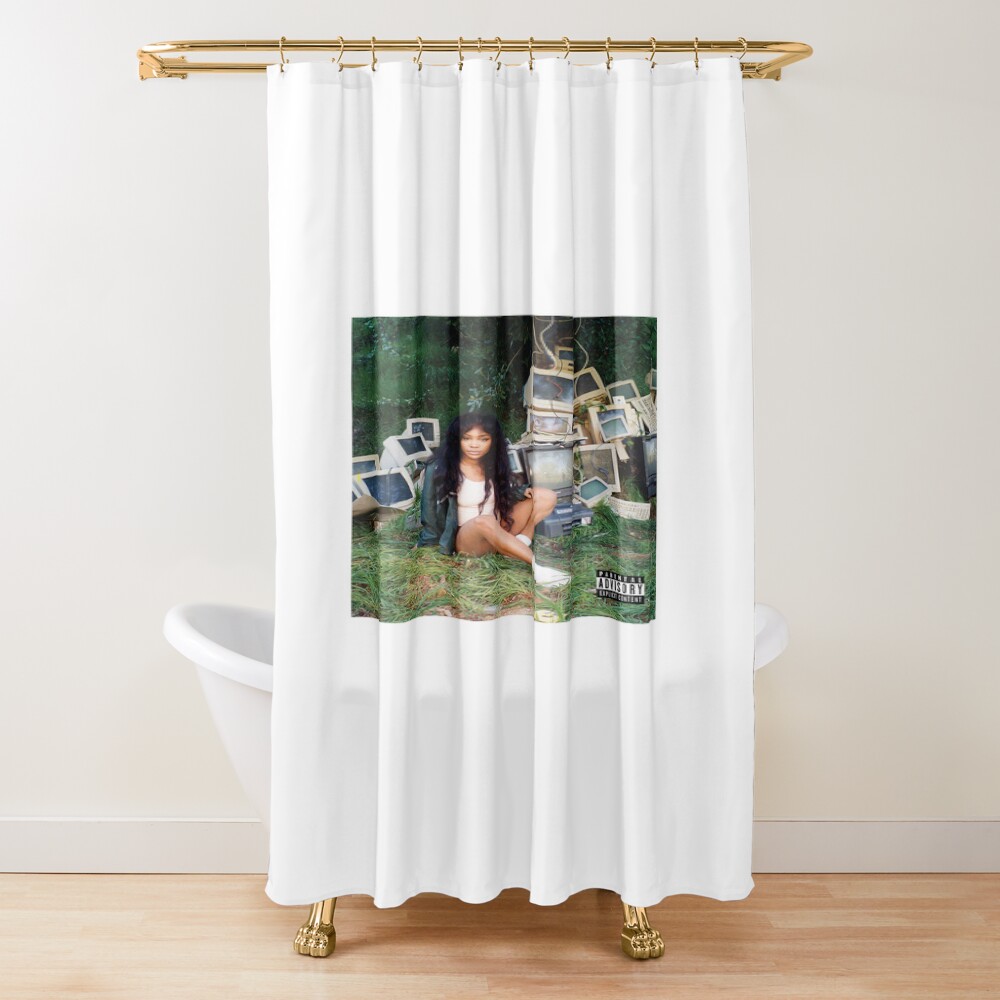 Sza Ctrl Album Cover Art Shower Curtain