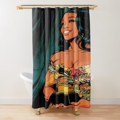 Sza Signature Graphic Edition Shower Curtain