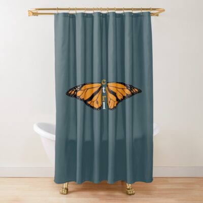 Sza Ctrl Butterfly Aesthetic Shower Curtain