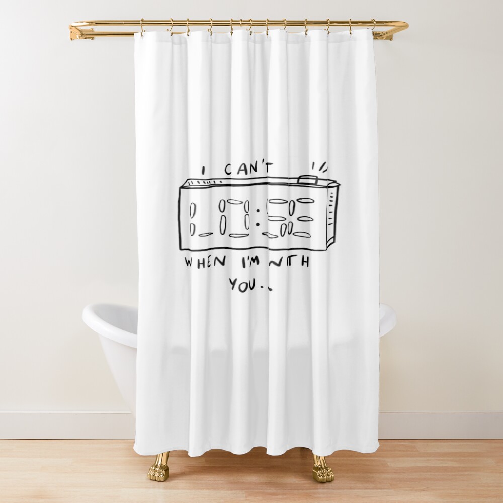 Sza Snooze Aesthetic Design Shower Curtain