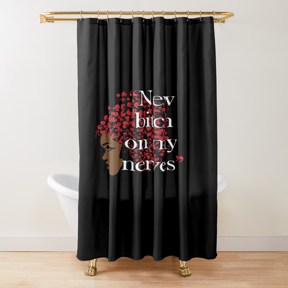 Sza Blood Stain Lyric Art Shower Curtain