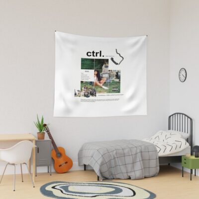 Sza Ctrl Poster Graphic Tapestry