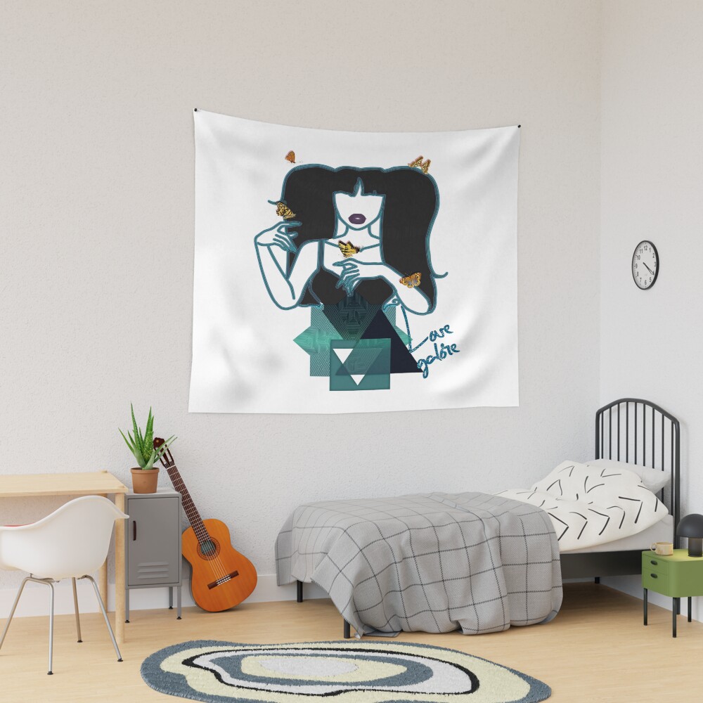Sza Spilled Milk Lyric Design Tapestry