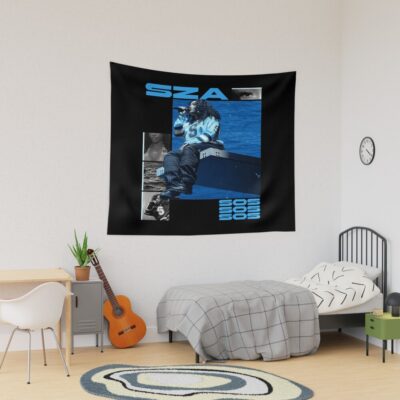 Sza Sos Vintage Graphic Edition Tapestry