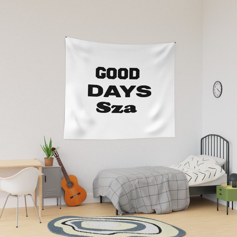 Sza Good Days Retro Rainbow Style Tapestry