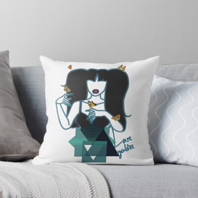 Sza Spilled Milk Lyric Design Throw Pillow