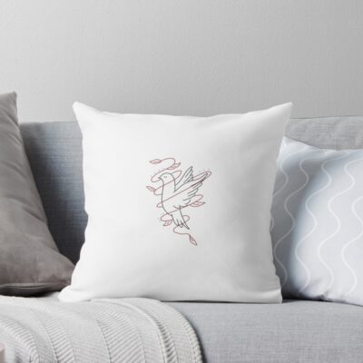 Sza Doves In The Wind Design Throw Pillow