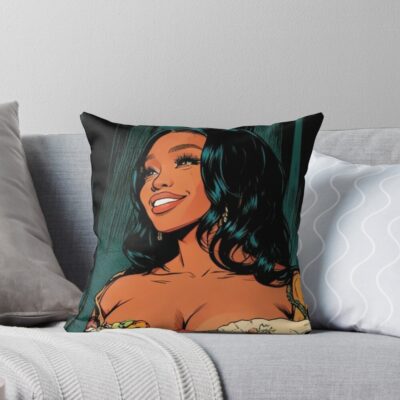 Sza Signature Graphic Edition Throw Pillow