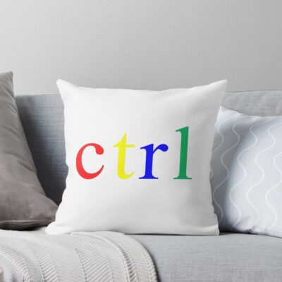 Sza Ctrl Album Design Throw Pillow